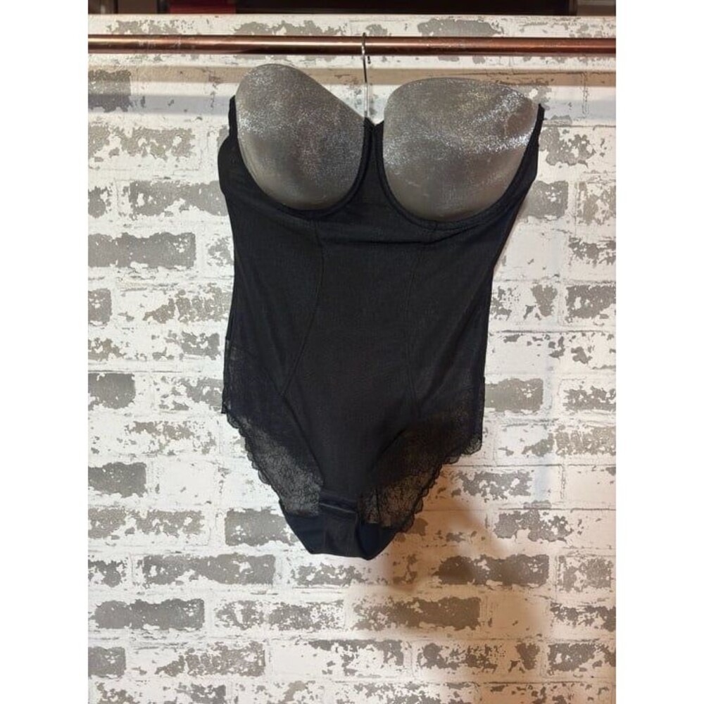 Savage x Fenty Shaping Bodysuit with Underwire Bra Black Size 34DD